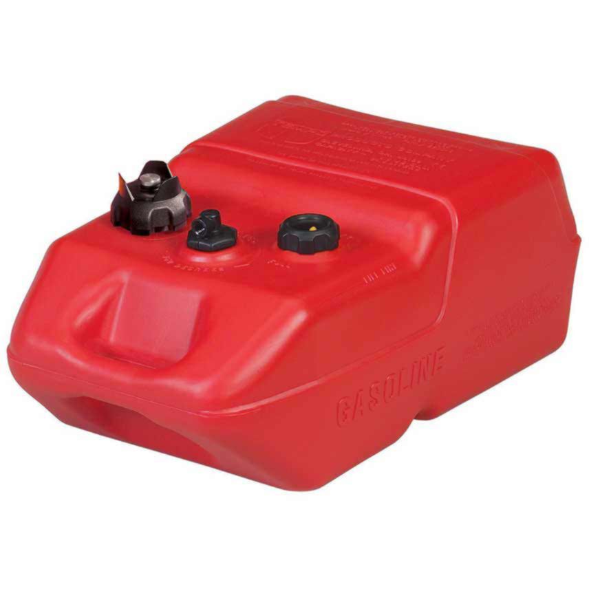 Moeller, Outboard Fuel Tank, 6 Gallon, Topside